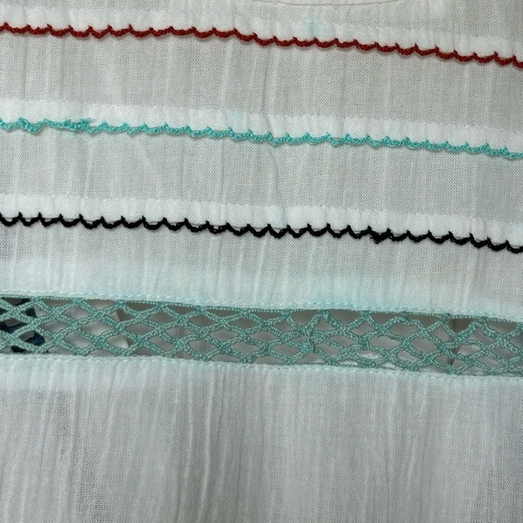 Veronica Beard cotton dress with Multicolor Stripes - Picture 9 of 9